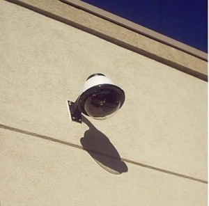 External CCTV with Cover
