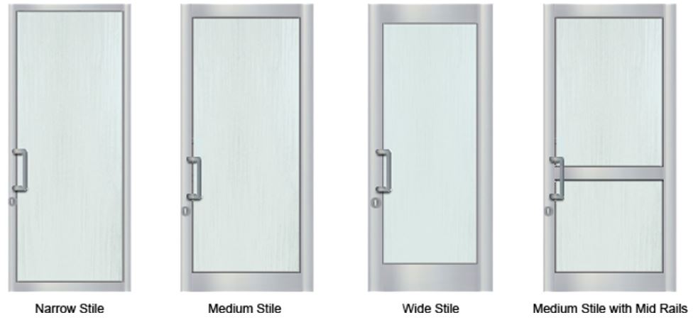 4 Main Types of Aluminum Doors