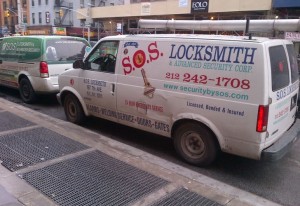 SOS Locksmith Service Vehicles